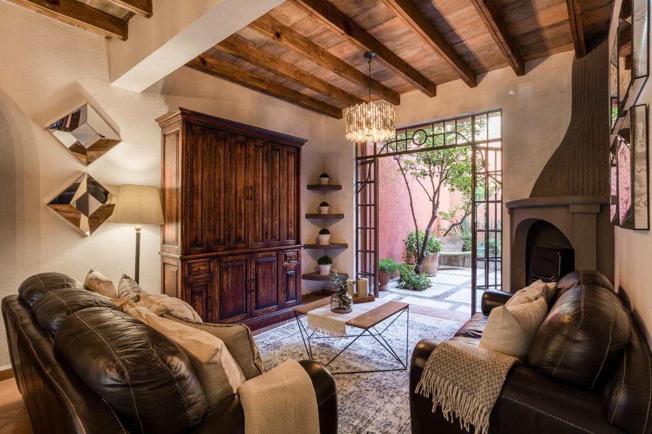 3Br Garden Home With Rooftop & Garage In Centro San Miguel De Allende Extérieur photo